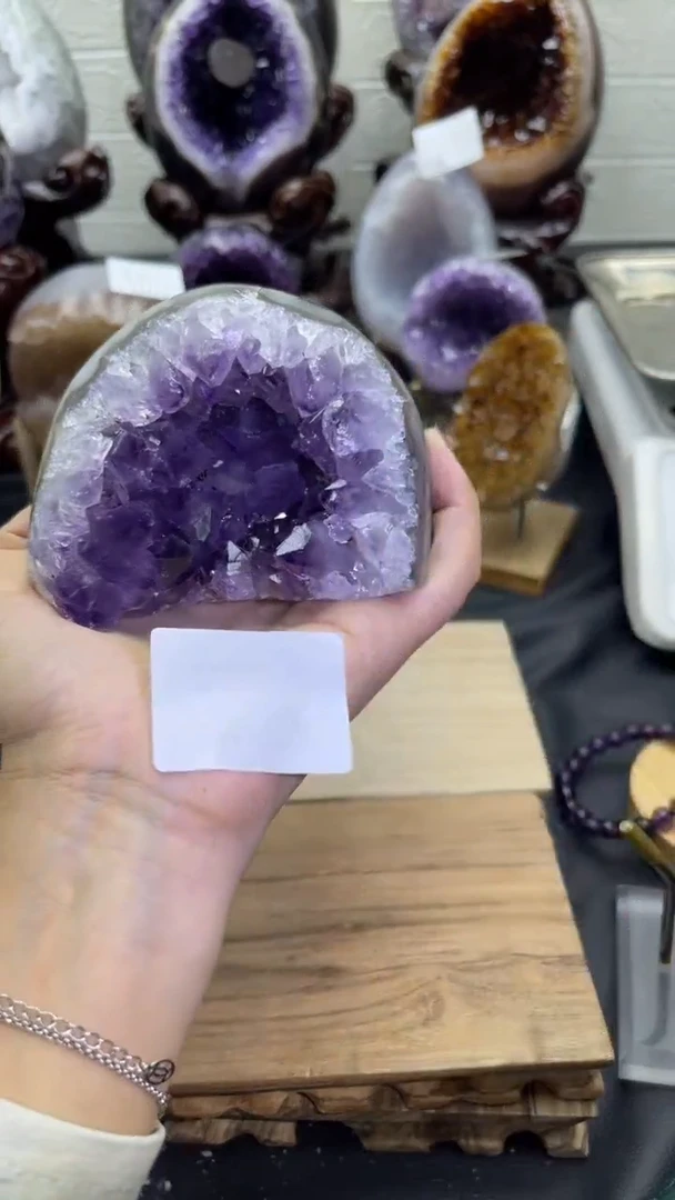 未镶嵌大型摆件（非配饰）紫晶83号摆件