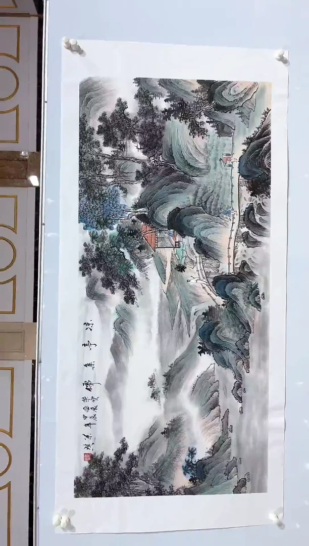 国画商老师国画作品8