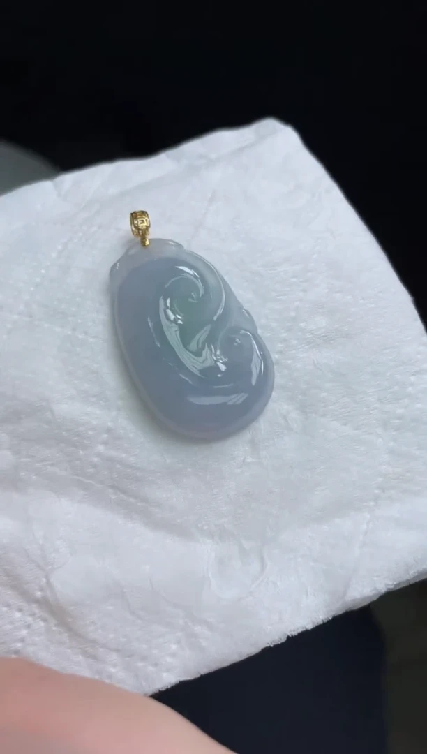 【闪购商品】翡翠颈饰18K金镶嵌114.......