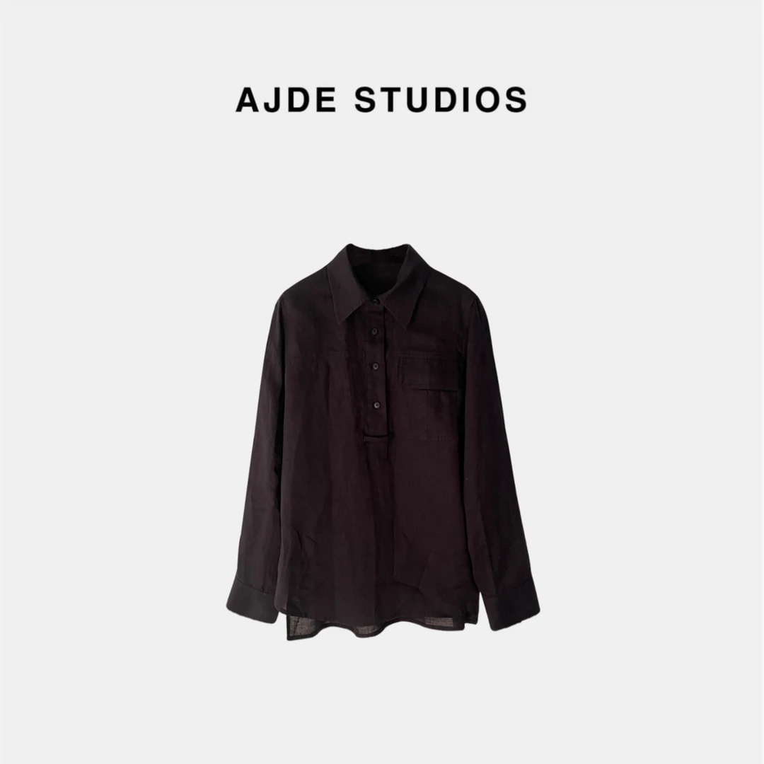 AJDE｜苎麻口袋衬衫 QZ