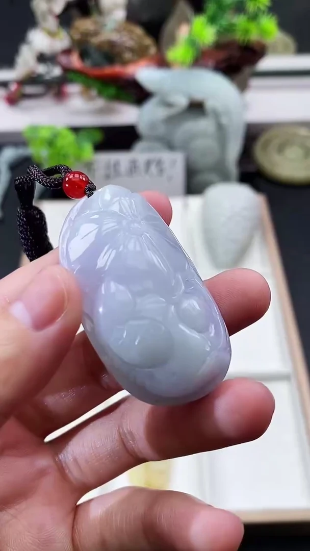 颈饰未镶嵌翡翠天然缅甸A货翡翠