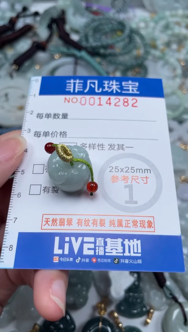 颈饰未镶嵌翡翠14282