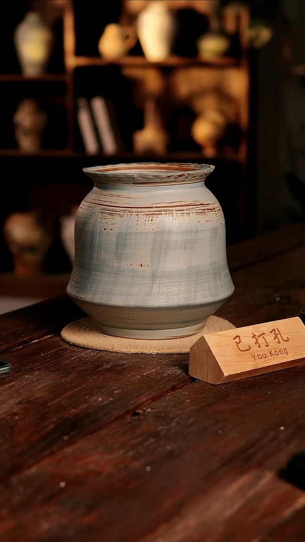 摆件19-376高度24口径15已打孔误差2