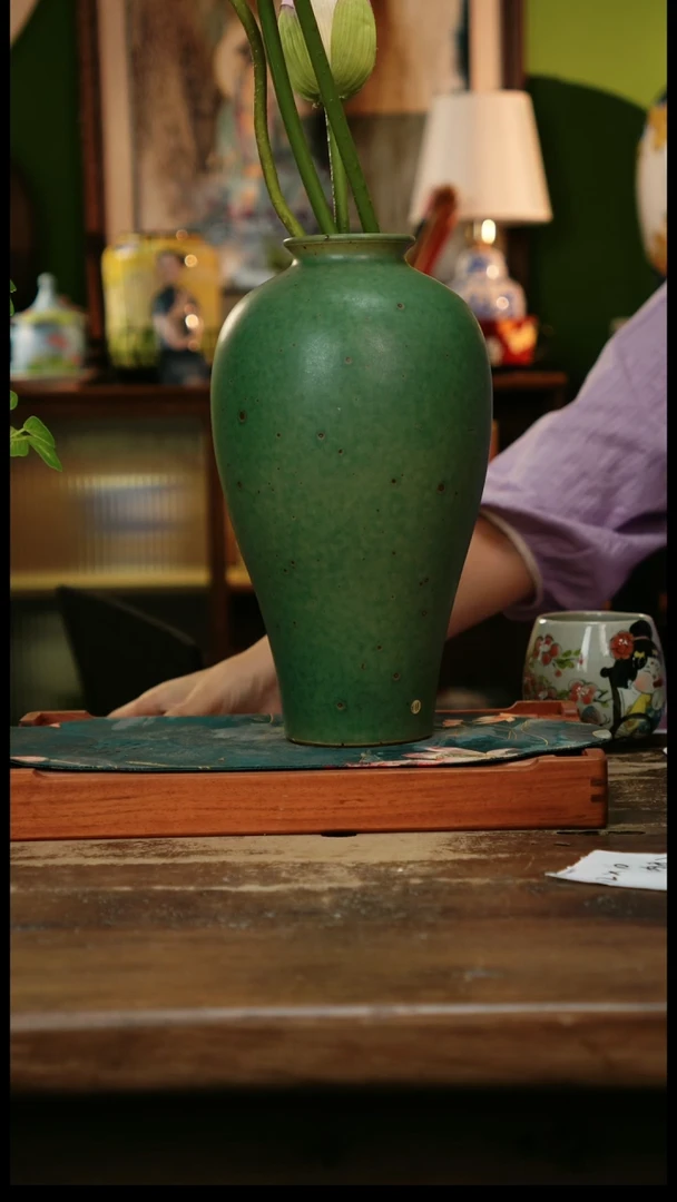 瓷片景德镇纯手工釉下彩精品茶具水杯