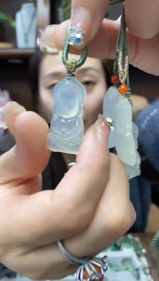 未镶嵌岫玉吊坠·多样性发货其中发一