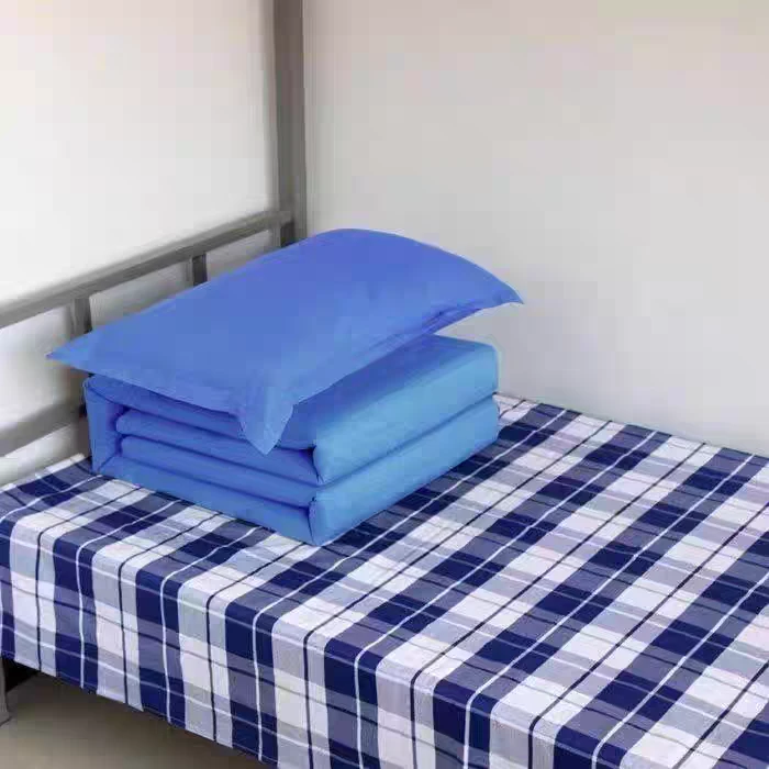初中学生专用纯棉三件套可定做