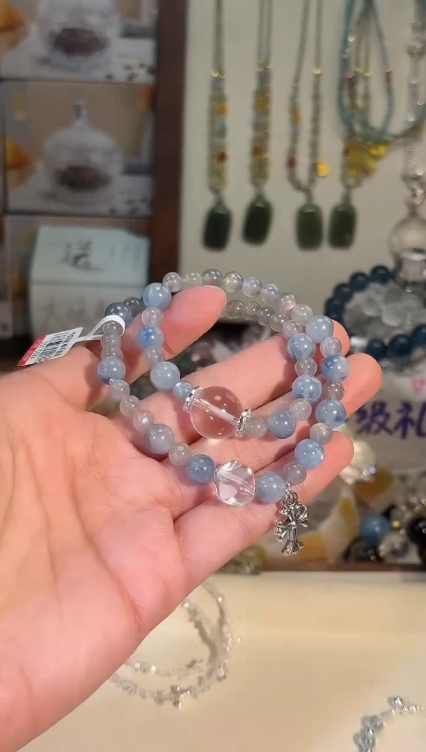 未镶嵌手串月光石g971多样性发货一件