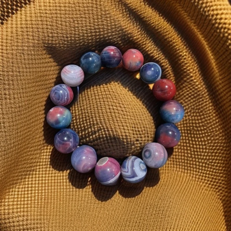 【百世璀璨 尽耀光芒】中华龙脉石手串K67