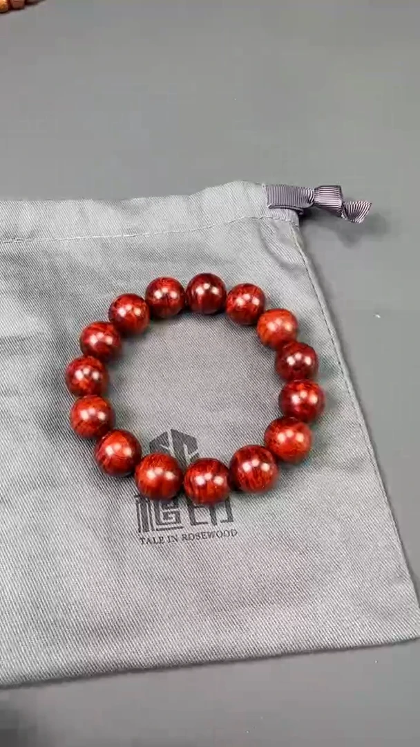 檀香紫檀（小叶紫檀）手串/手链印度小叶紫檀 1.5