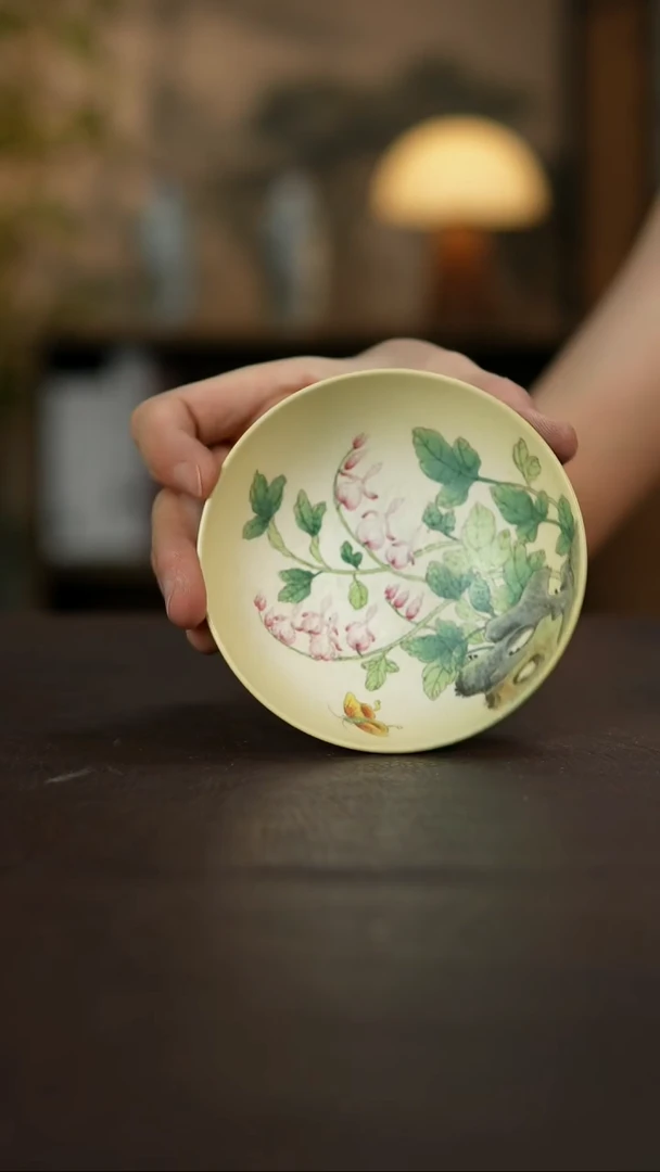 杯景德镇陶瓷杯碗柴烧多人