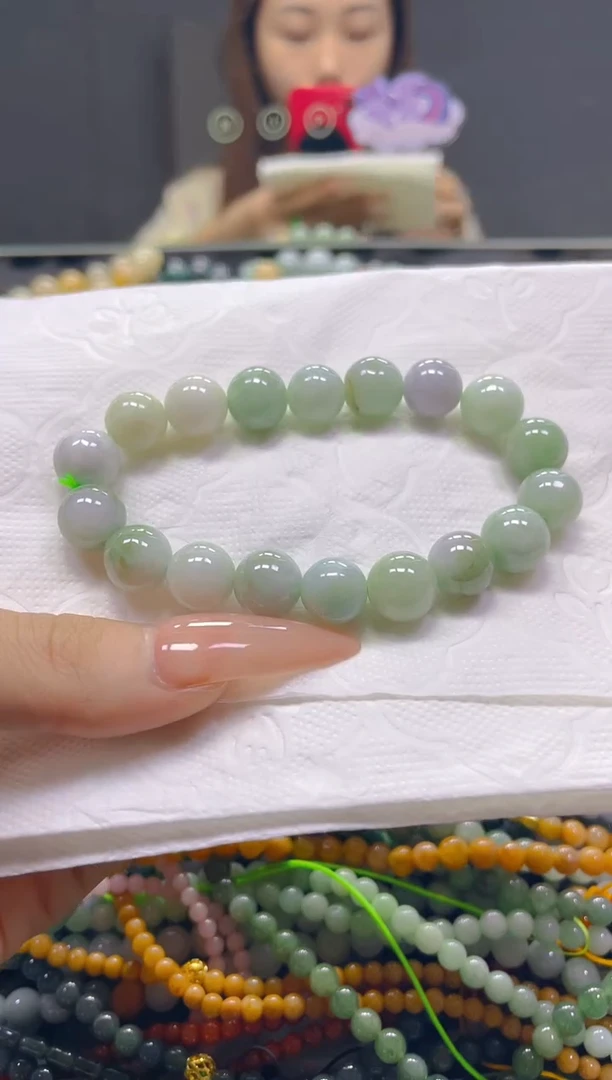 颈饰未镶嵌翡翠10MM