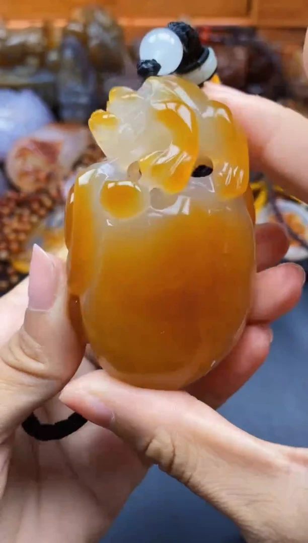 未镶嵌挂件玛瑙/玉髓秋***火ll