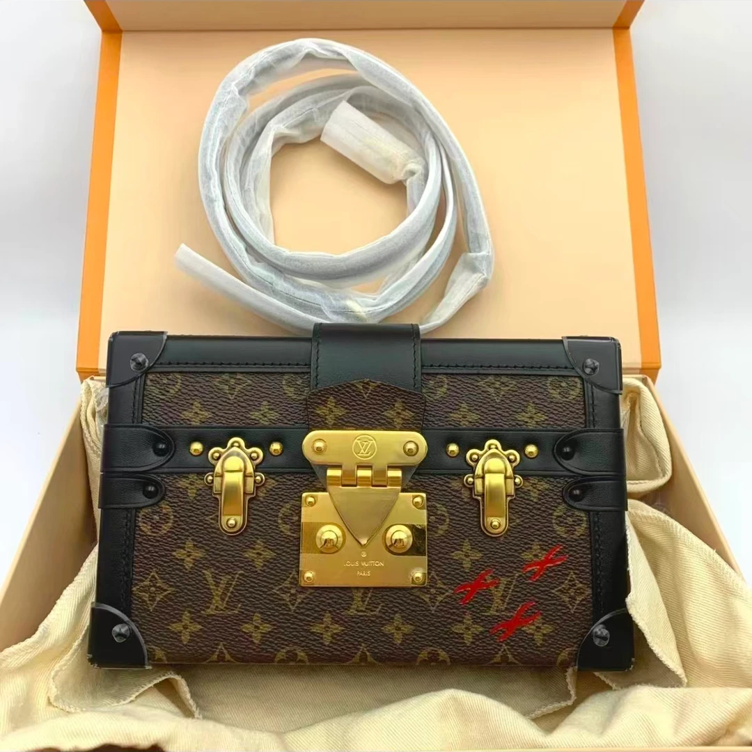 95新 LouisVuitton/路易威登 安洁利严选硬盒子包/0016327