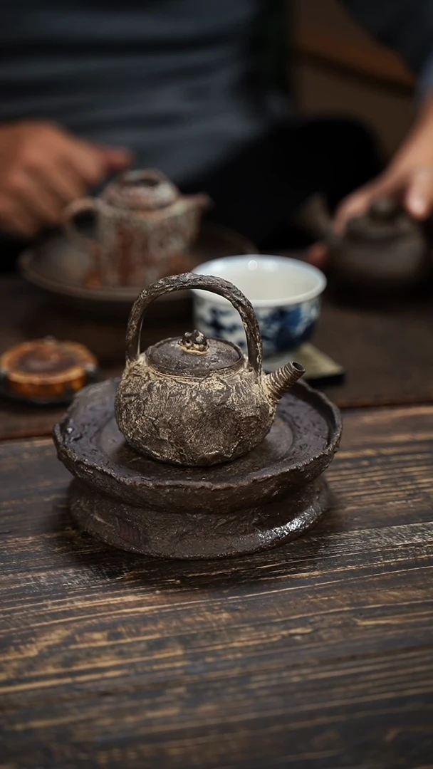 全手工制作   南蛮  小提梁壶 120cc