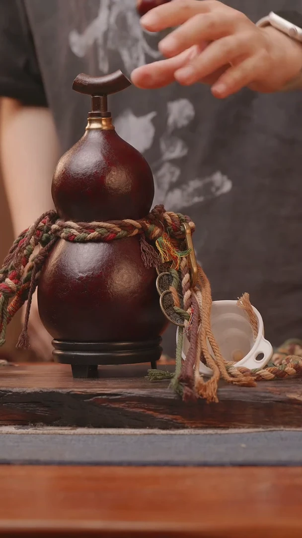 1579号精品大漆葫芦防腐防渗装水茶酒