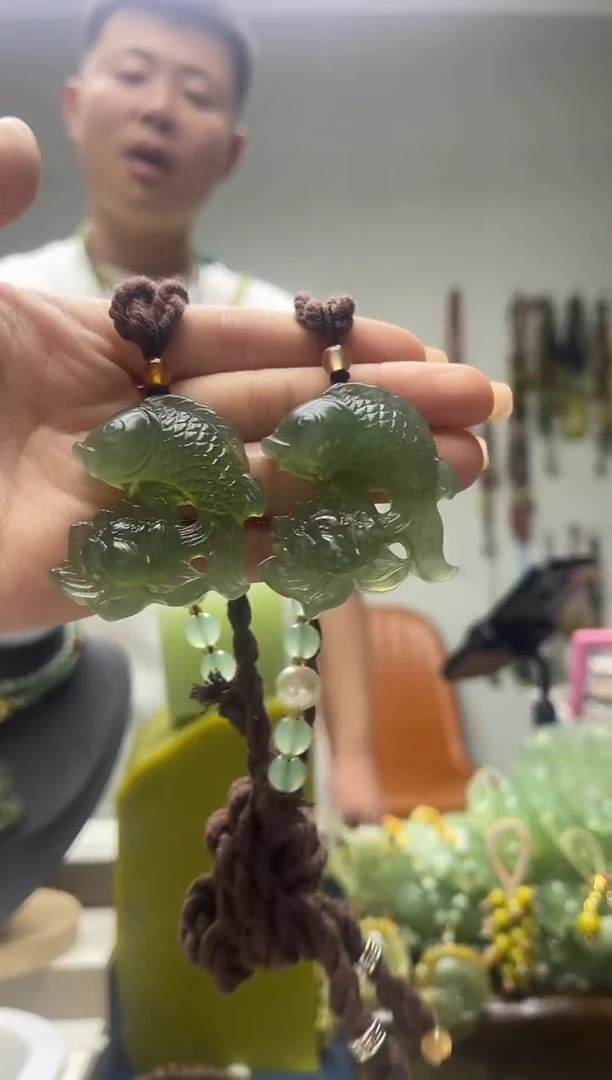 未镶嵌岫玉颈饰多样性发货拍一发一