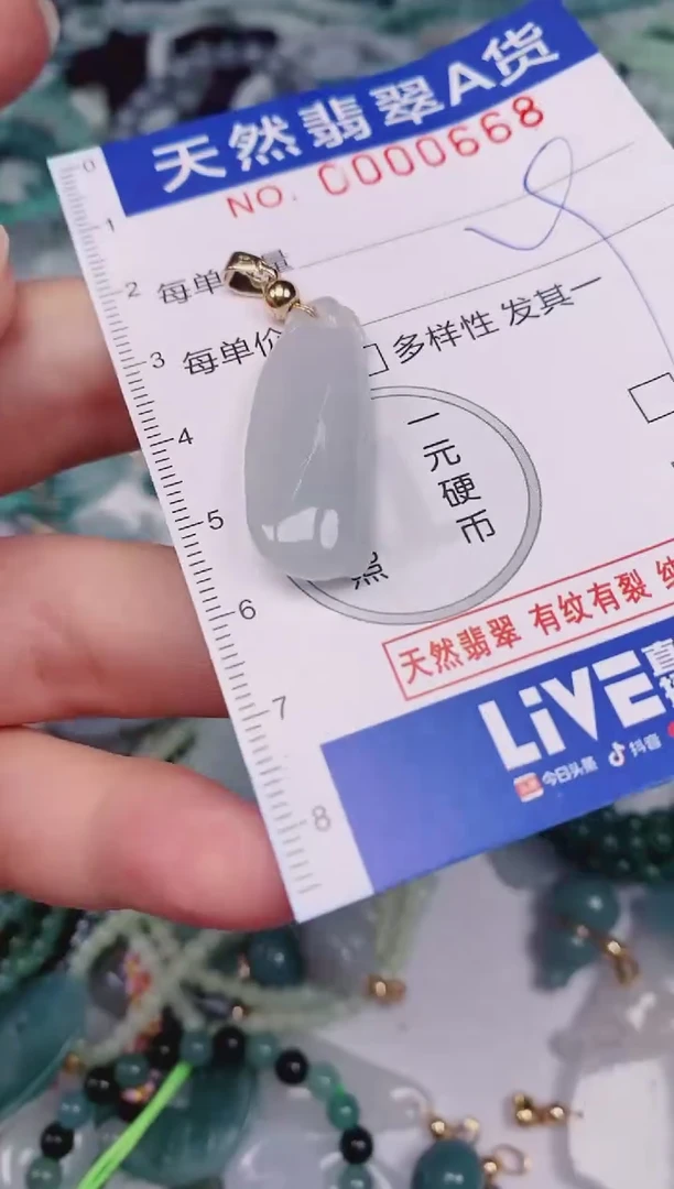 颈饰未镶嵌翡翠00000668