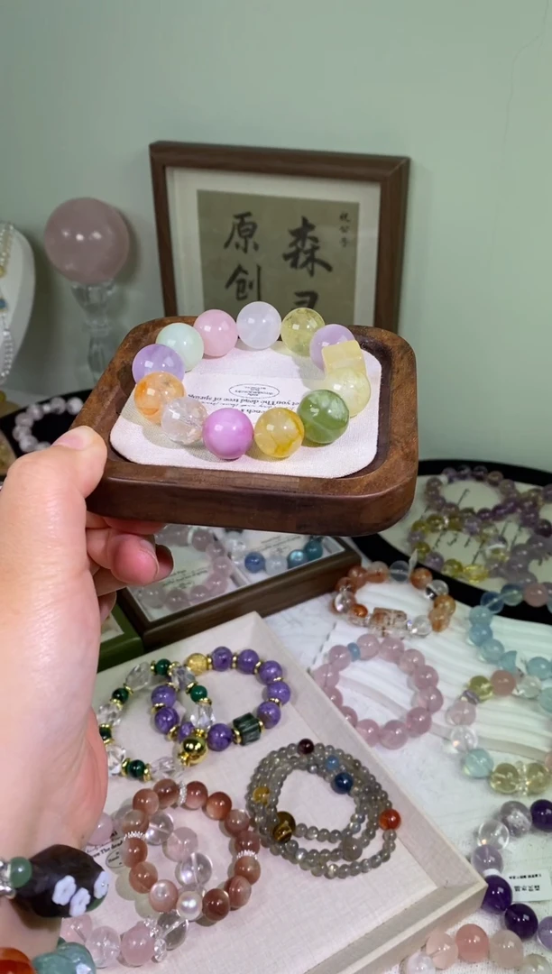 未镶嵌手串水晶夺宝设计款01