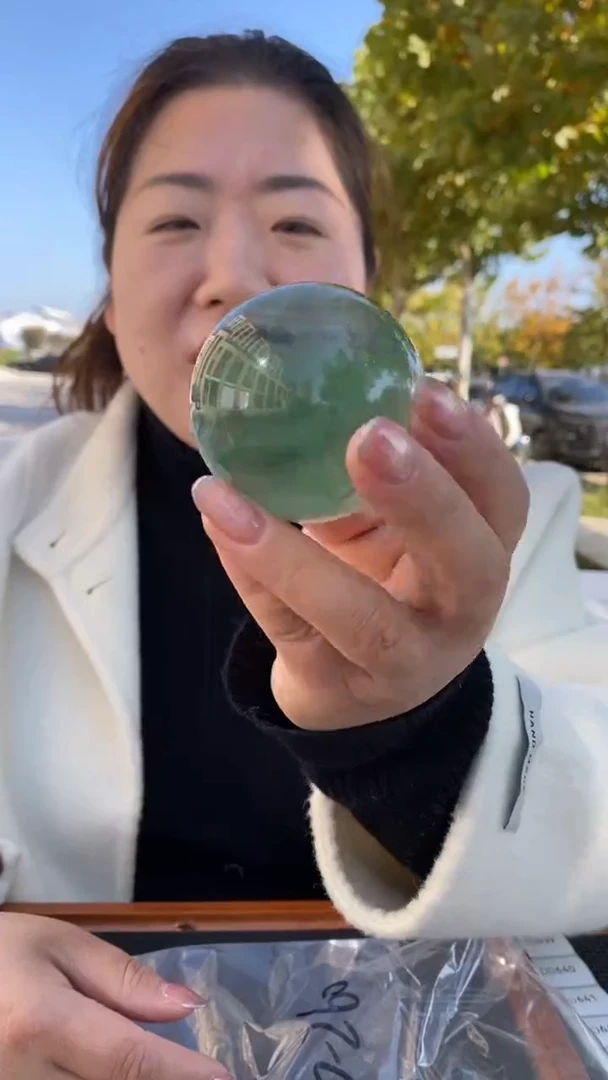 未镶嵌球萤石萤石球D638