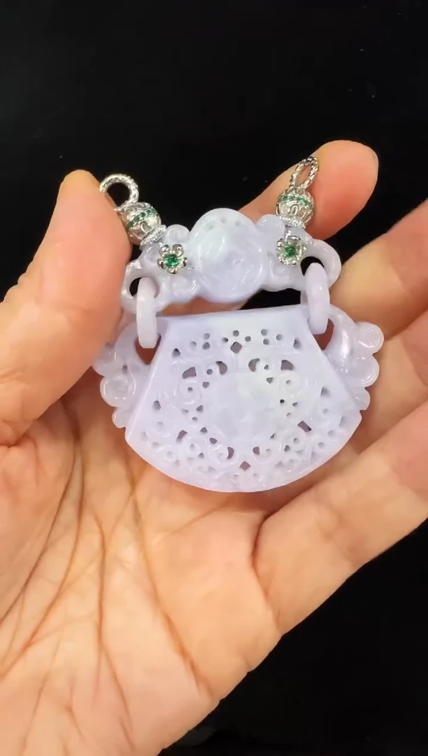 颈饰未镶嵌翡翠国风