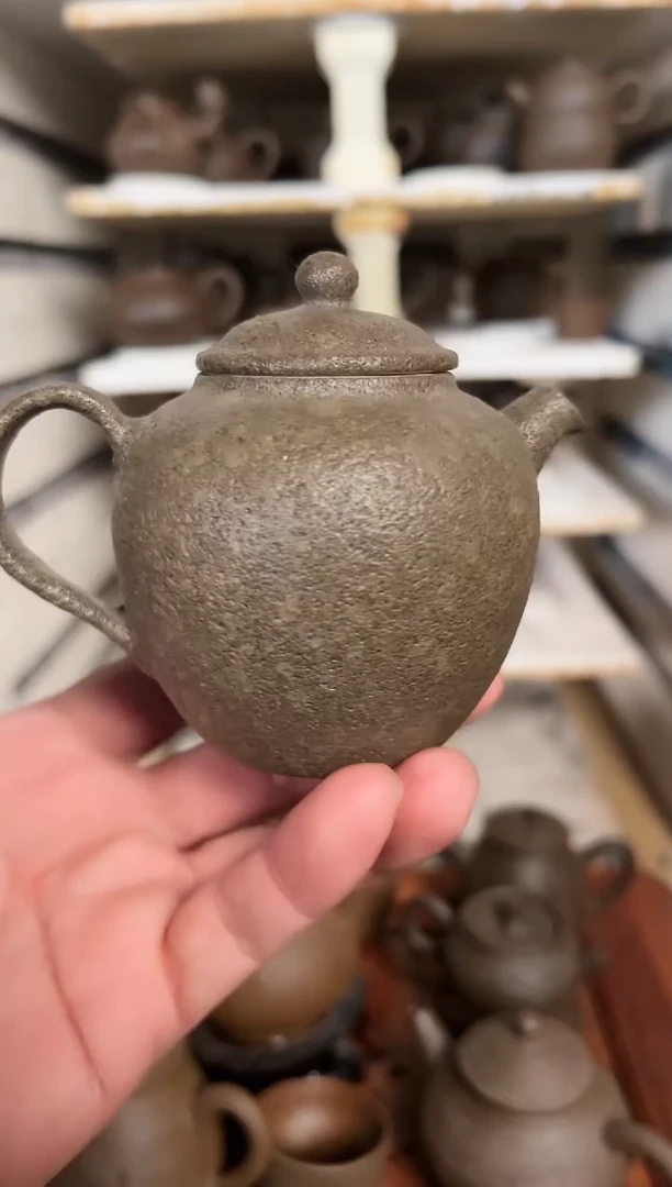 【闪购商品】冰碛岩陶制手工壶