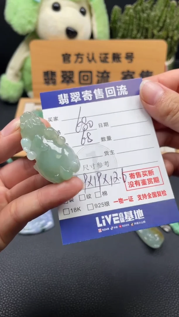 颈饰未镶嵌翡翠10149343