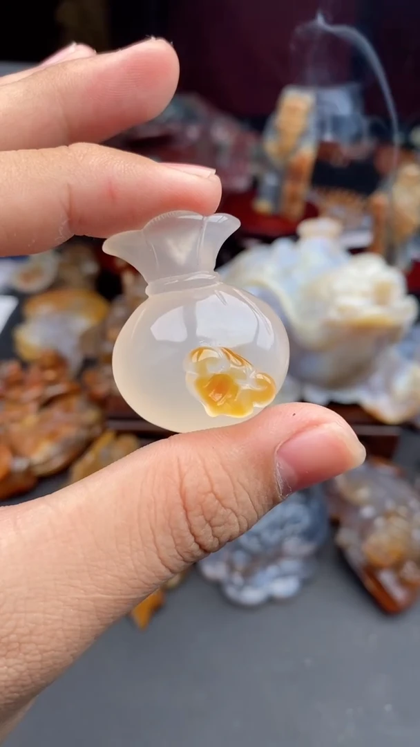 【闪购商品】玛瑙/玉髓颈饰未镶嵌1