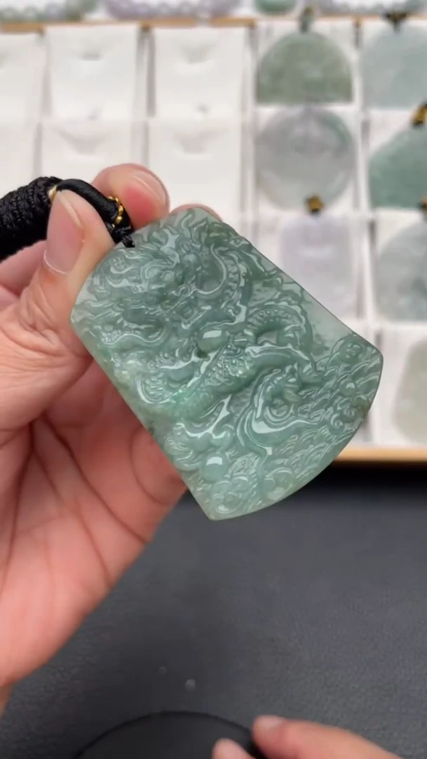 颈饰未镶嵌翡翠天然缅甸翡翠A货316