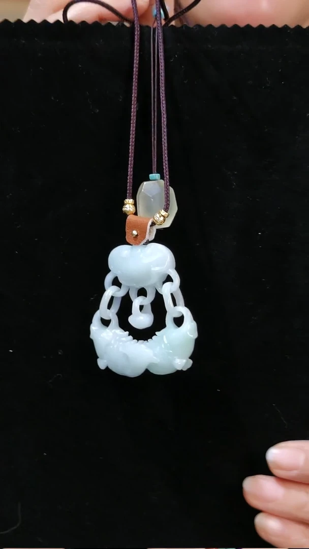 颈饰未镶嵌翡翠国风