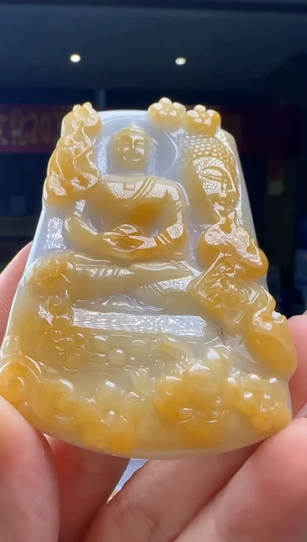 翡翠未镶嵌颈饰YJ@@960Q3J19045