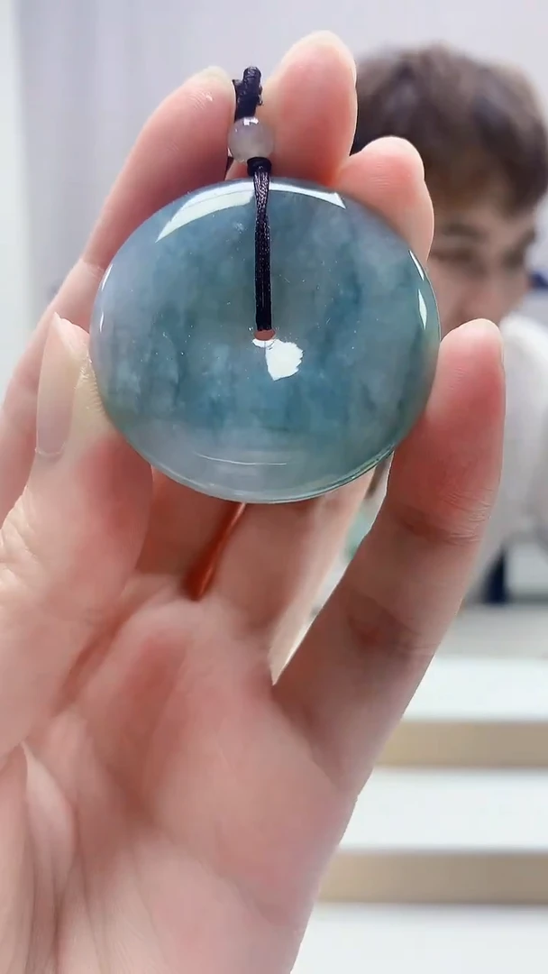 未镶嵌定制翡翠4868zm-毛货挂件扣子13
