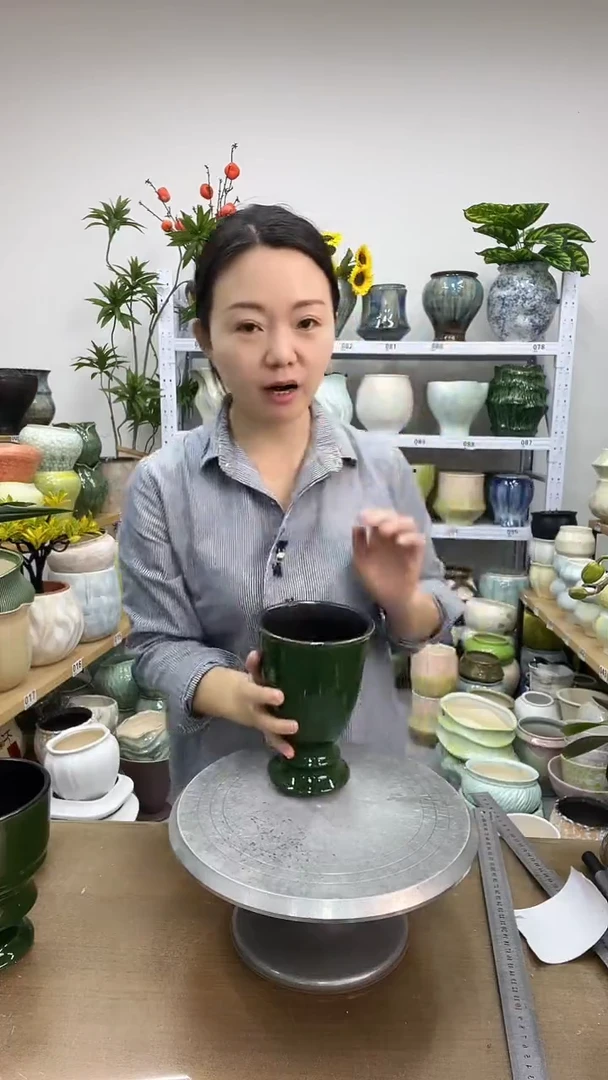 11.24陶瓷花盆直播链接高.    17  口11