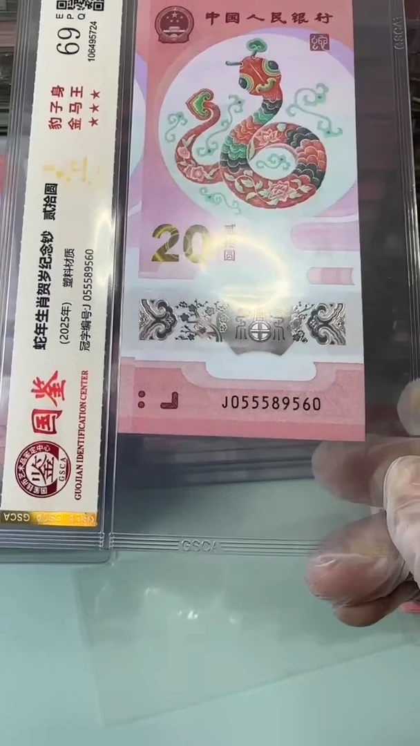 【闪购商品】塑料055589560-蛇钞单张！