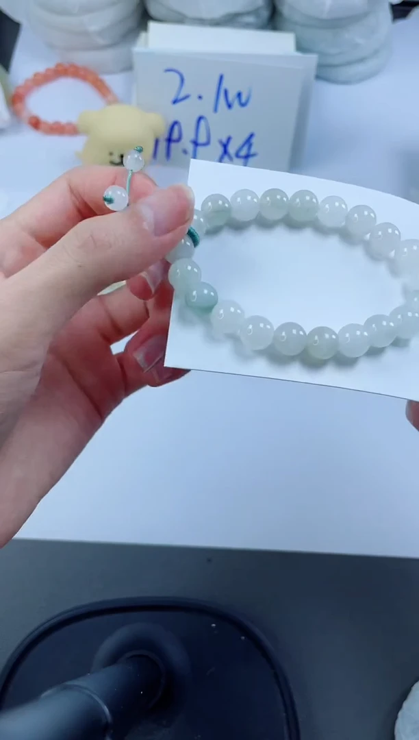 【闪购商品】石英质玉手镯未镶嵌999手串