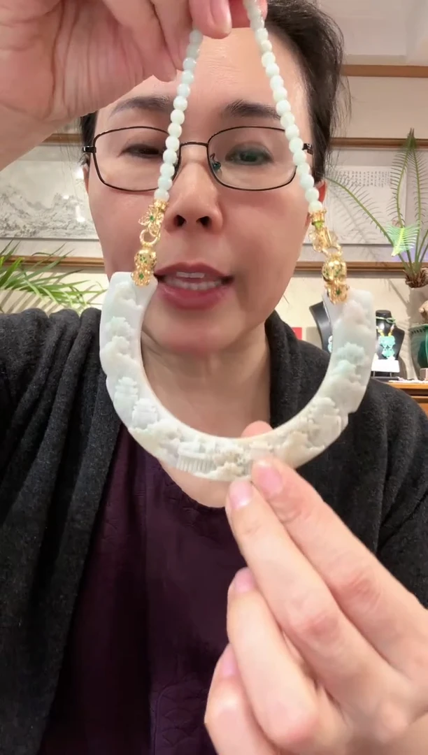 【闪购商品】翡翠颈饰未镶嵌国风