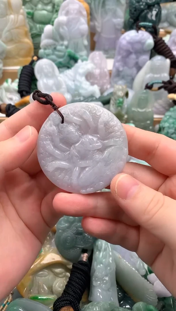 吊坠(不含链)未镶嵌翡翠1