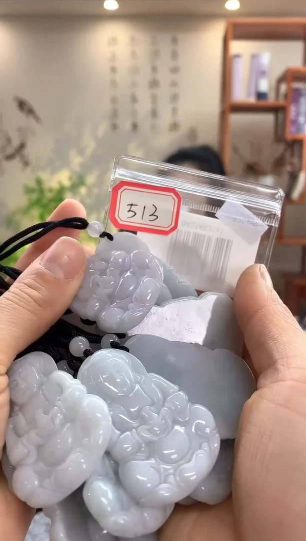 【闪购商品】翡翠颈饰未镶嵌观音513多样性发一件