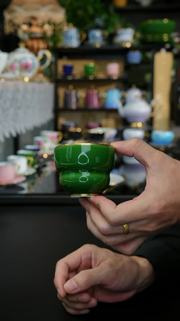 翡翠绿葫芦杯，，，，