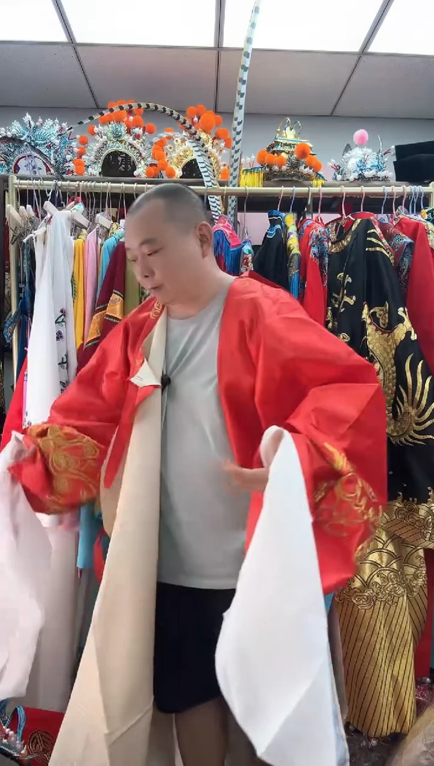 涤纶（聚酯纤维）小****️戏曲改良官衣