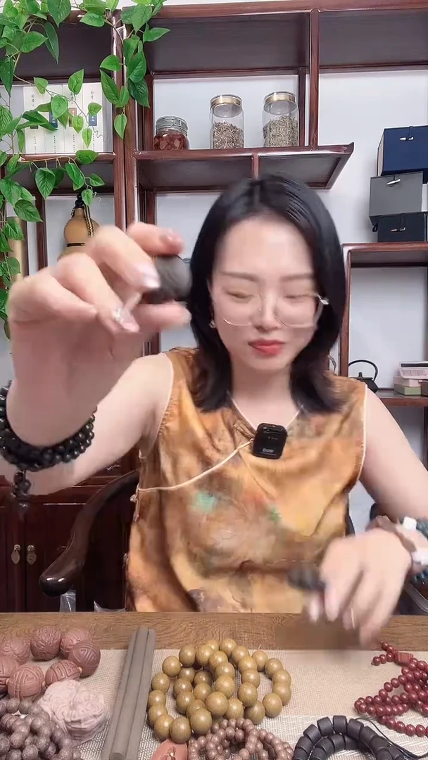 泥塑栀子香方的小吉祥