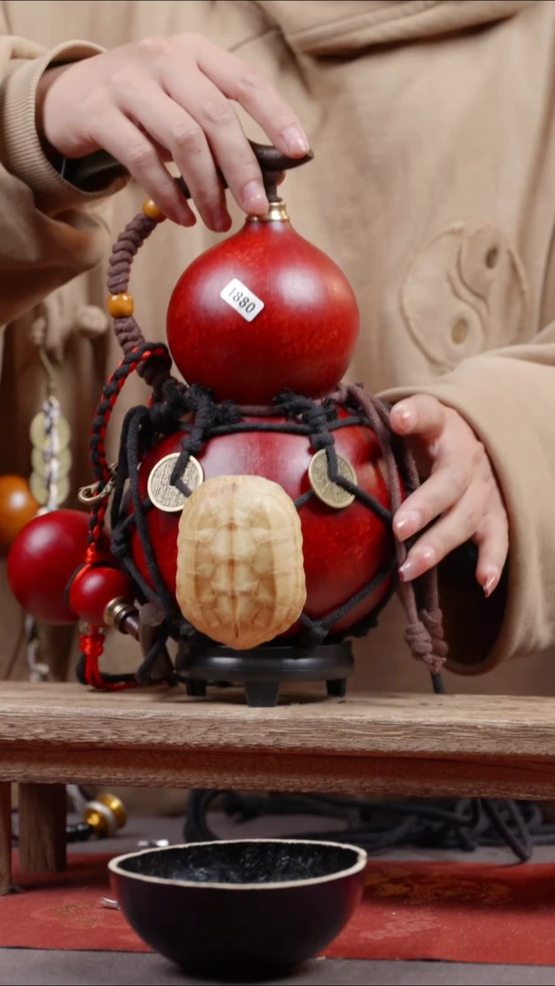 【小葫芦红】1880号大漆葫芦一物一拍拍拍退退限购拉黑