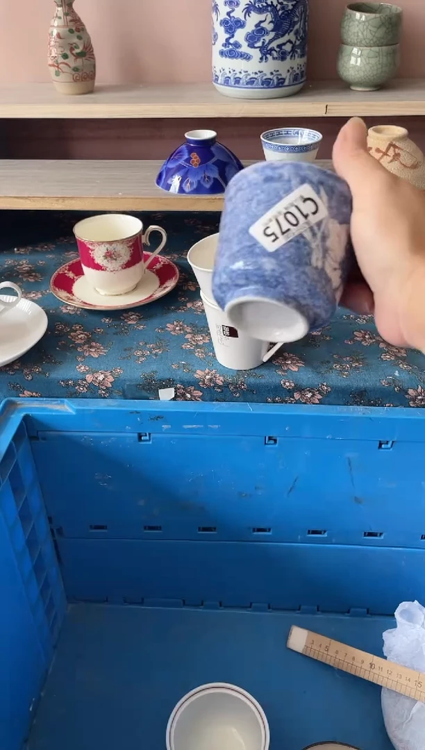 瓷片动**人瓷器瓷器C1075