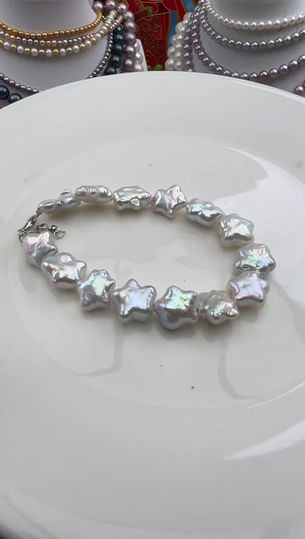 淡水珍珠未镶嵌颈饰1