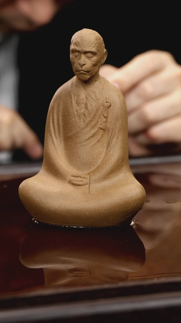 紫砂茶宠紫砂佛缘