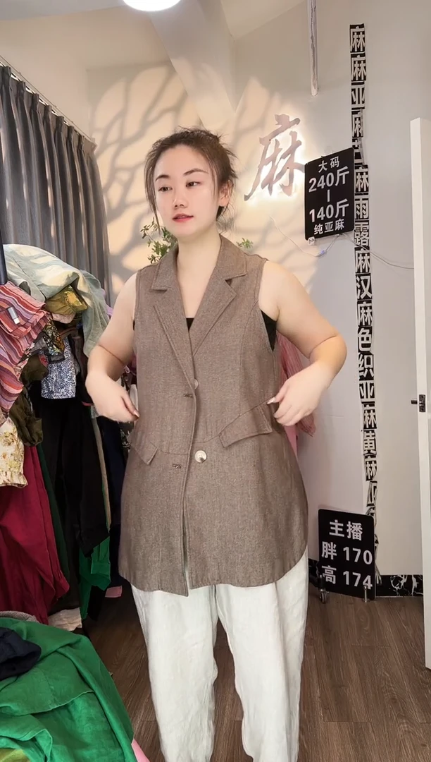 亚麻大码女装系列。140斤-240斤