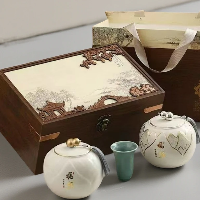 福禄 正山小种500克红茶2025新茶正宗武夷浓香型茶叶礼盒高端茶礼