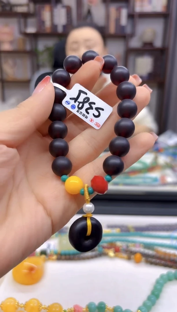 【闪购商品】琥珀手链未镶嵌DIY款S385