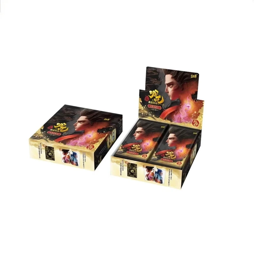 卡游-灵焰包三弹（新人抓猪）《哪吒魔童闹海》-收藏卡牌盲盒