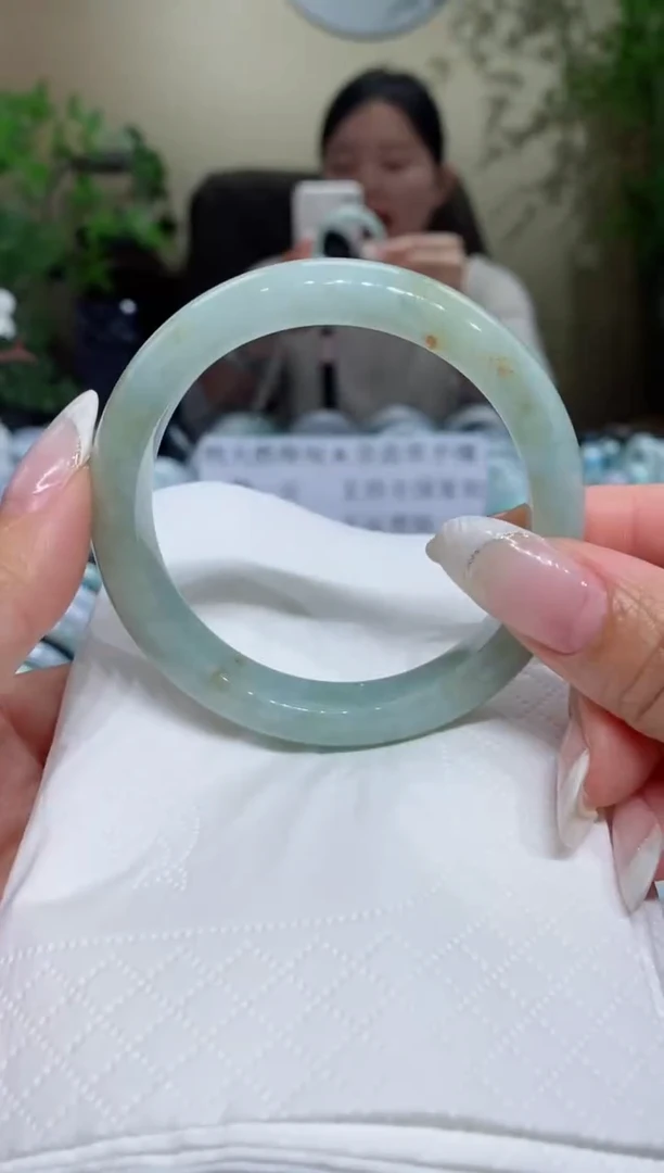 未镶嵌手镯翡翠圈口56-57