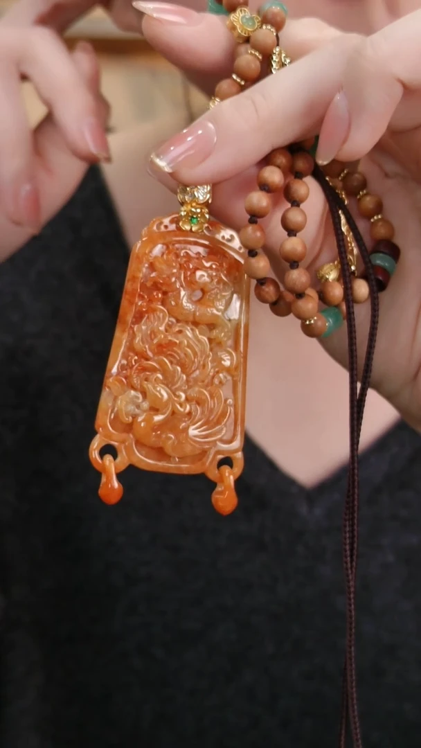 颈饰未镶嵌翡翠国风